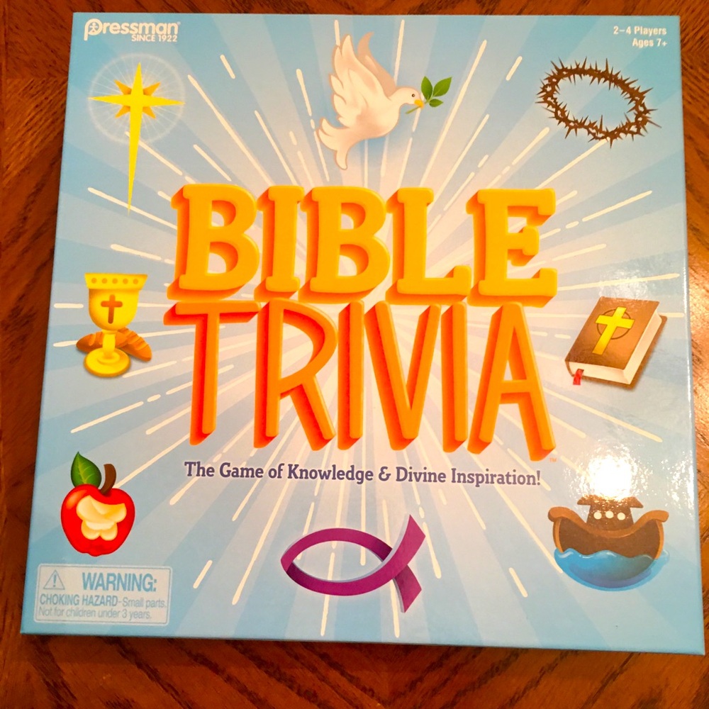 Pressman Bible Trivia Board Game